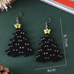 Aretes arbolito navideño de gatitos