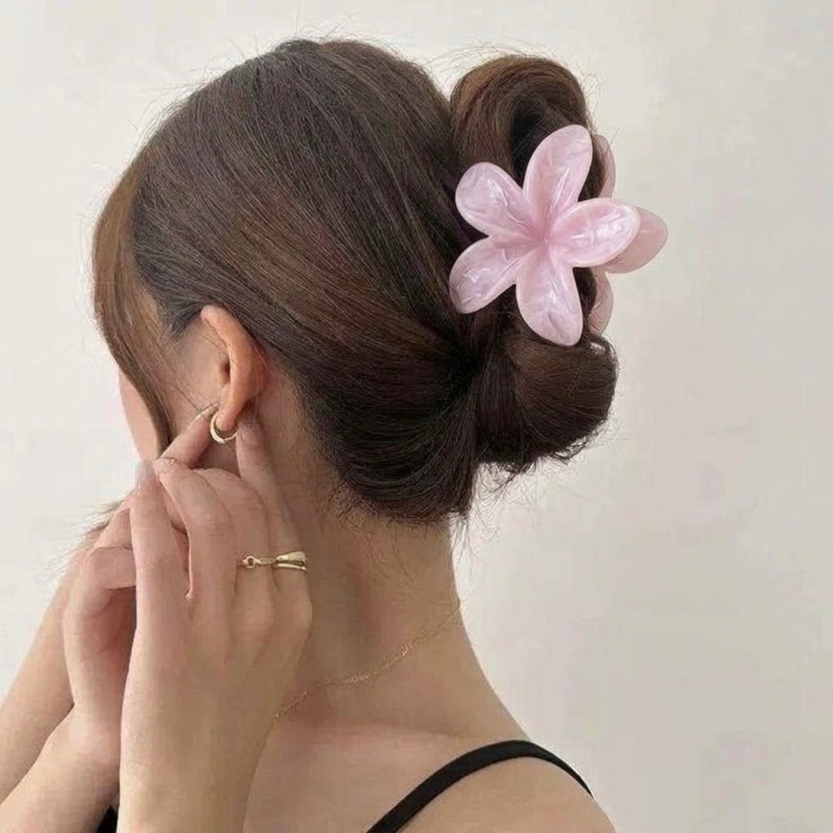 Pinza de cabello - rosa