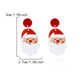 Aretes santa claus