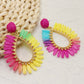 Aretes de colores
