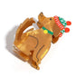 Pinza perrito navideño