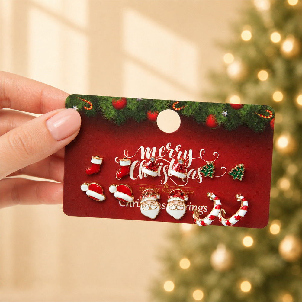 Set navideño- 6 pares mod3