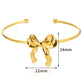 Brazalete lazo- acero inoxidable