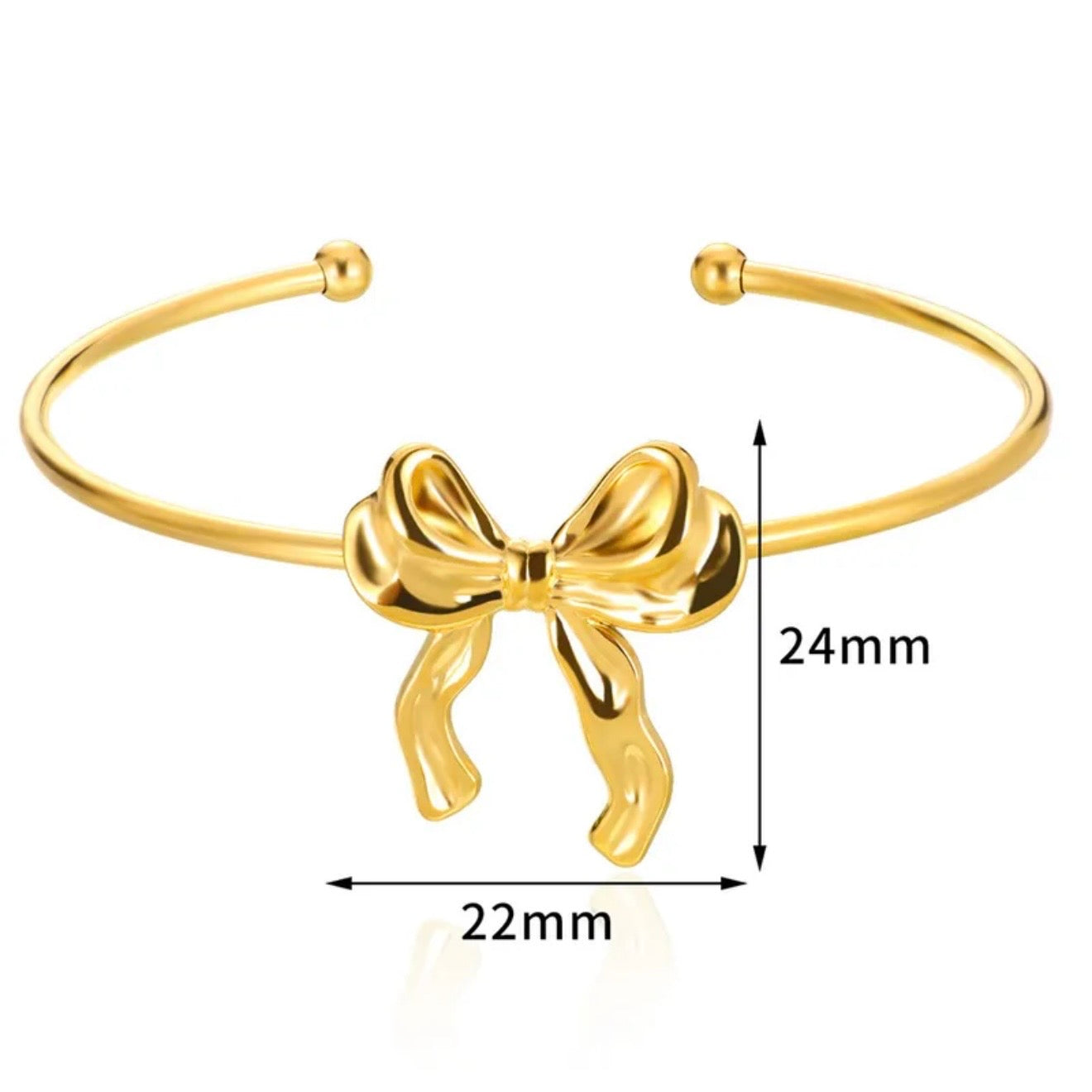 Brazalete lazo- acero inoxidable