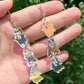 Aretes largos de fantasmitas