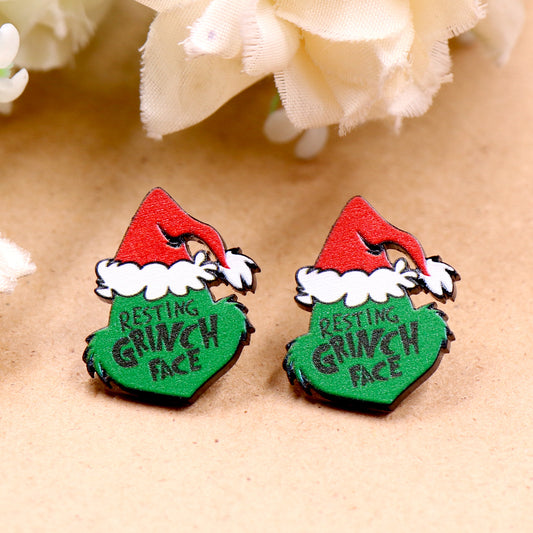 Aretes navideños mod3