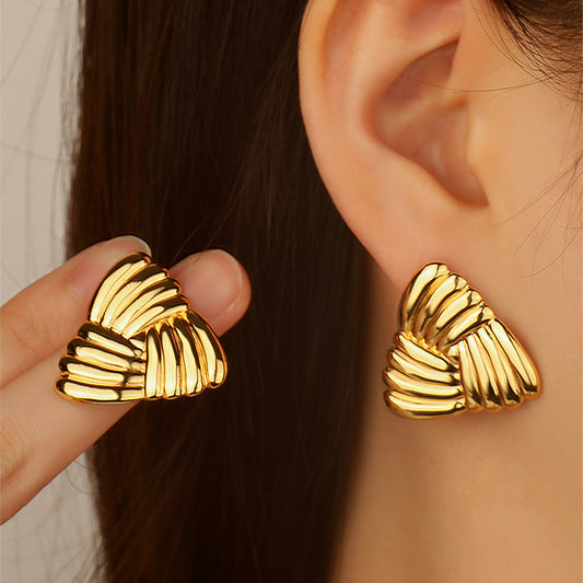 Aretes triangulares- acero inoxidable