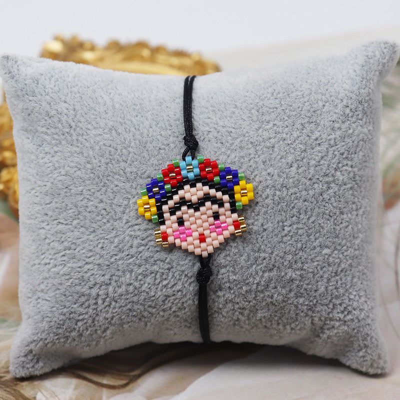 Pulsera chaquiras Frida