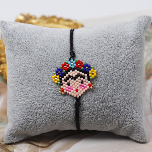 Pulsera chaquiras Frida
