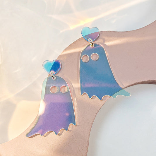 Aretes fantasmitas tornasol