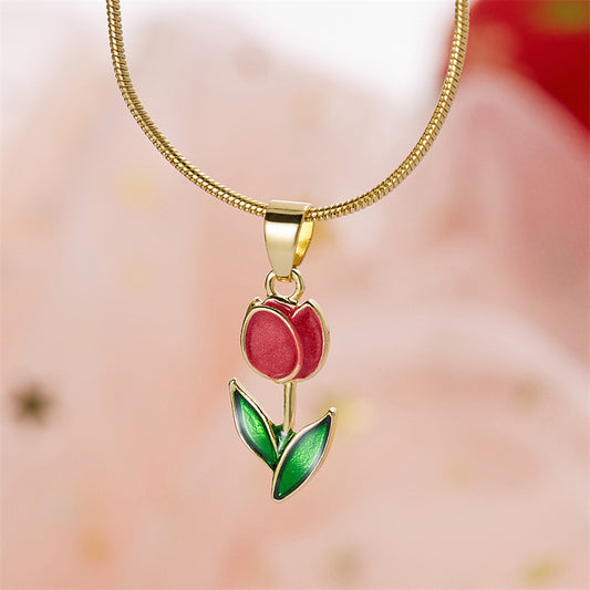 Collar de tulipán - Acero inoxidable