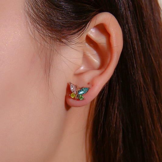 Aretes de mariposa