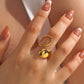 Anillo ajustable - acero inoxidable