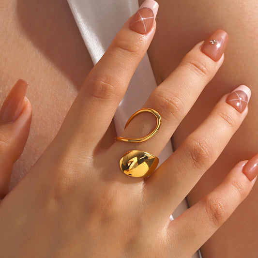 Anillo ajustable - acero inoxidable