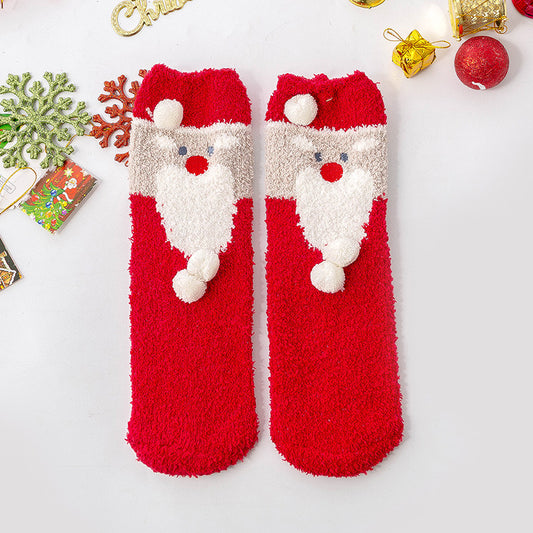 Calcetines navideños- santa claus mod2