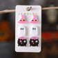 Set de 3 pares de aretes Halloween