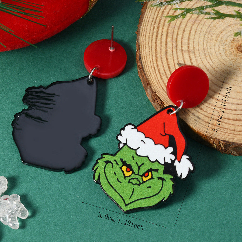 Aretes grinch mod 2