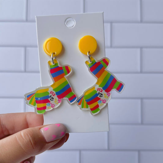 Aretes piñatas