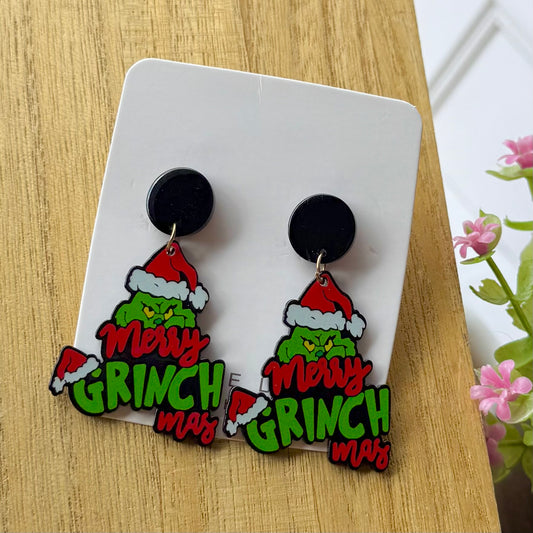 Aretes navideños