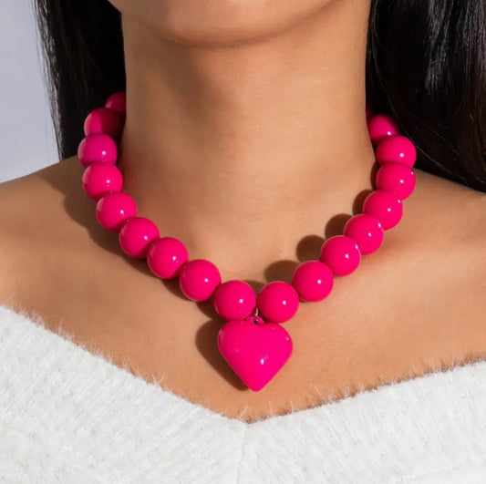 Collar rosado