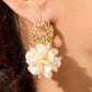 Aretes de pétalos