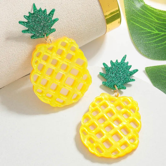 Aretes piñas