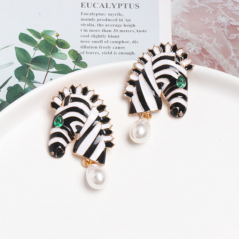 Aretes de cebra