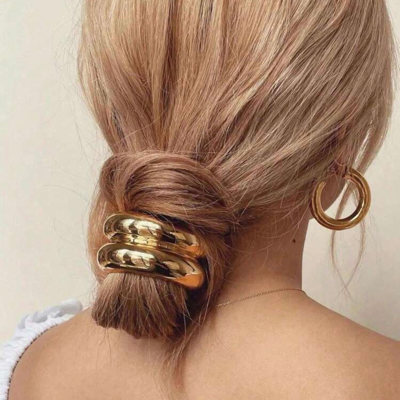 Hair cuff dorado - mod 2