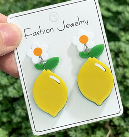 Aretes de limones
