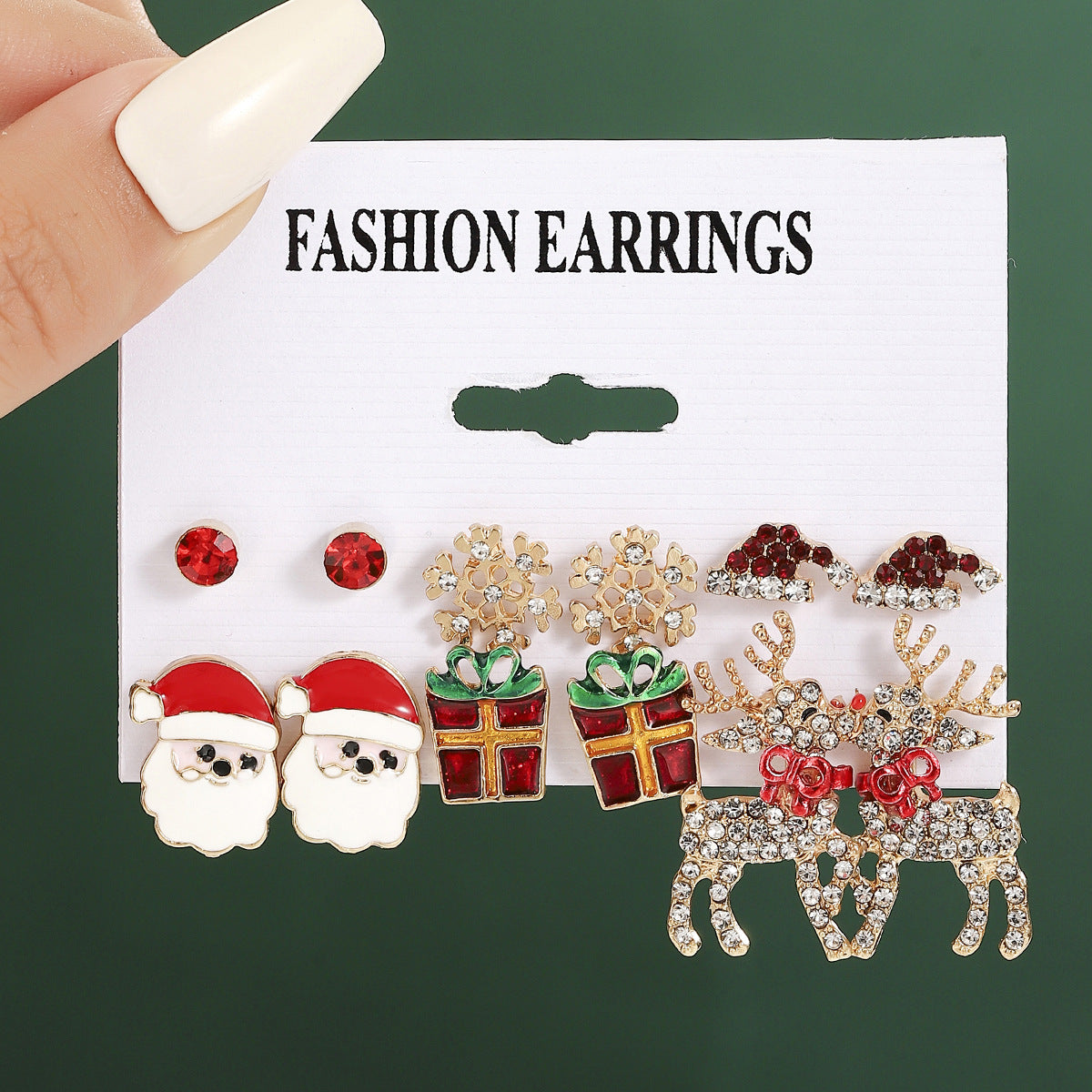 Set navideño- 6 pares mod4