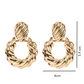 Aretes dorados