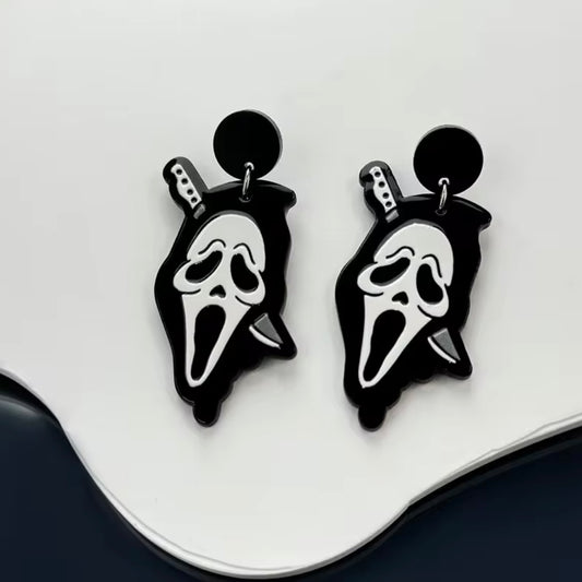 Aretes máscara