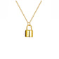 Collar candado- acero inoxidable
