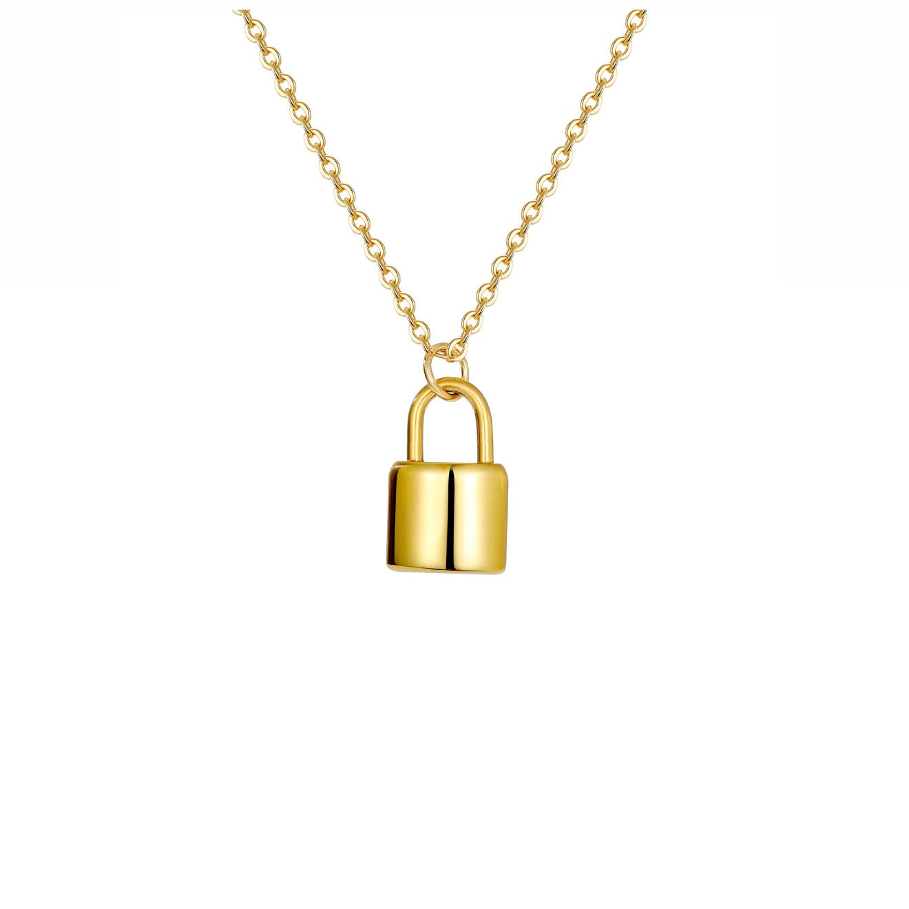 Collar candado- acero inoxidable