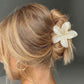 Pinza de cabello - blanca