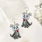 Aretes de esqueleto- perrito