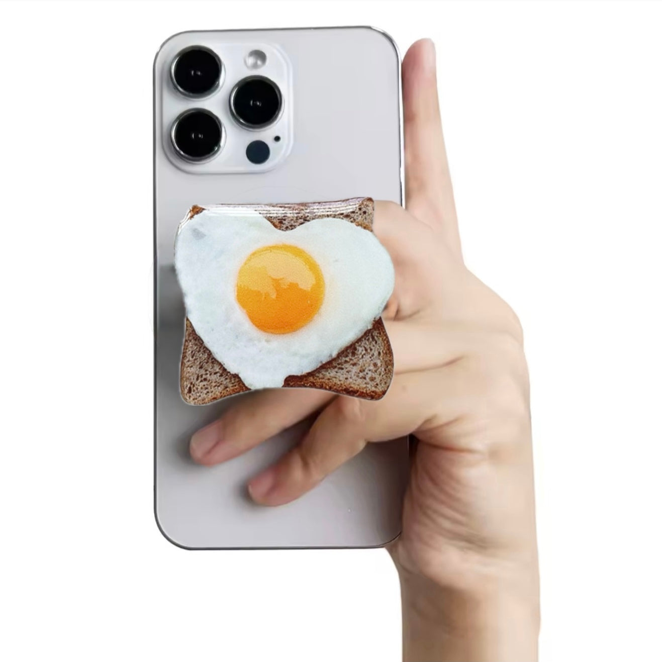 Popsocket- soporte de agarre para teléfono. Mod Huevito