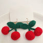 Aretes de cerezas