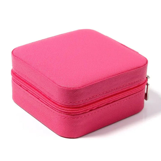 Joyero pequeño rosa mexicano