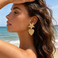 Aretes estrella y corazón - acero inoxidable