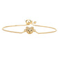 Pulsera de osito - acero inoxidable
