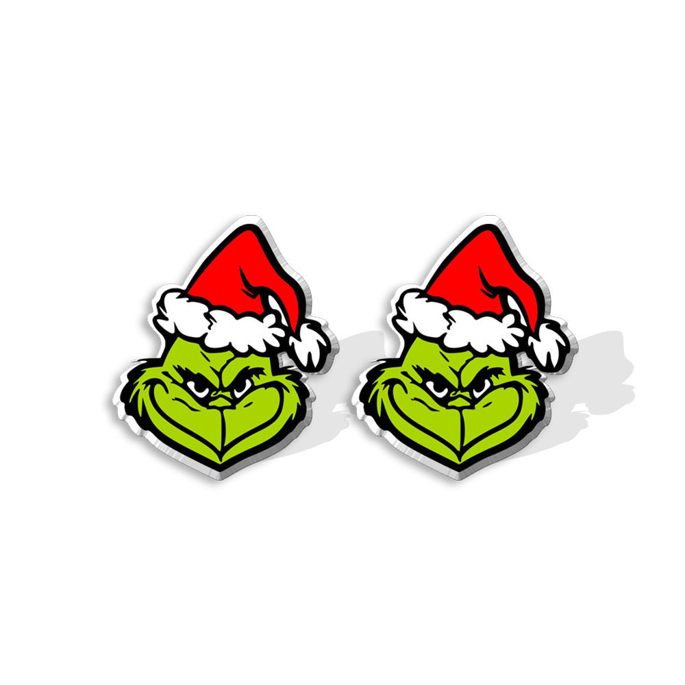 Aretes grinch