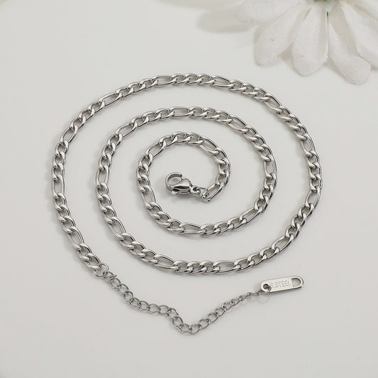 Collar plateado 3.6 mm - acero inoxidable