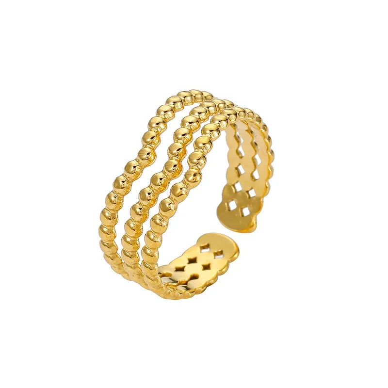 Anillo de picos - acero inoxidable