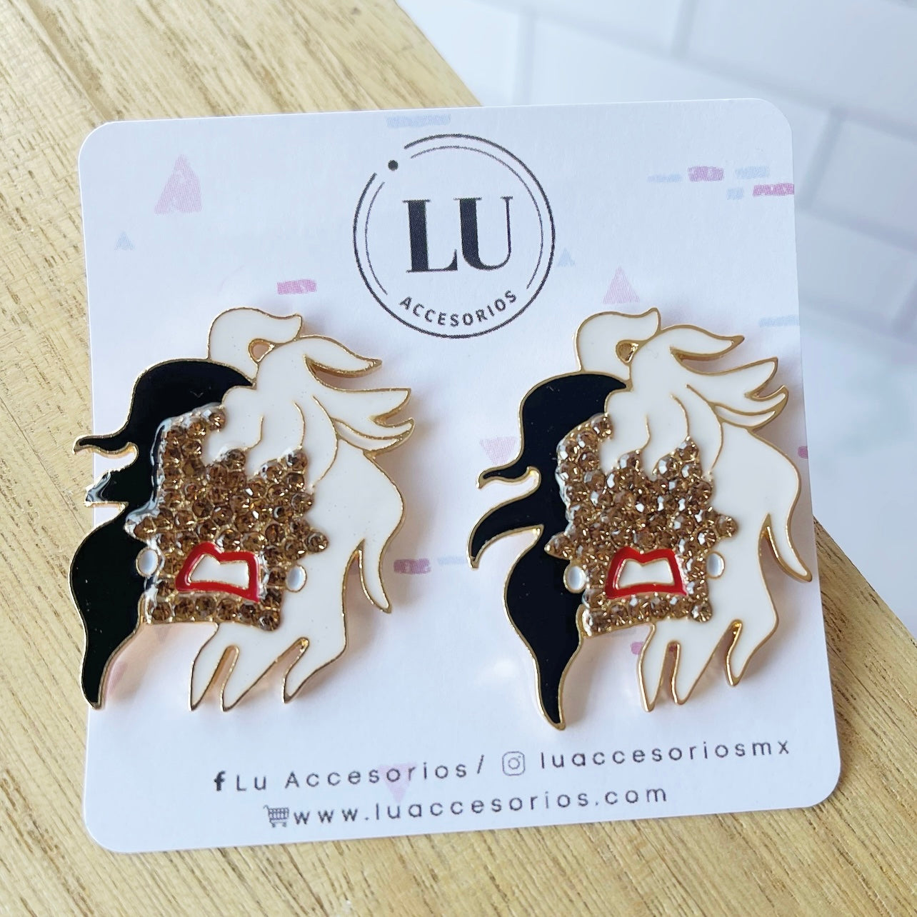 Aretes villana mod3